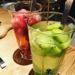 辛ちー鍋 とんがらし - フローズンフルーツサワー✨フルーツたっぷりで、女子にはたまりません