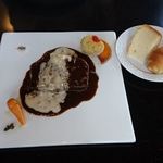 ステーキ・洋食のTANTO屋 - 国産牛のロースステーキ　2017.11