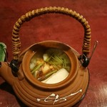 りょうりや 御旅屋 - 松茸と鱧