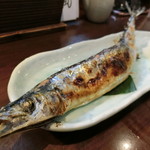 千代の追風 - 【岩手産 さんま炭火焼】780円
