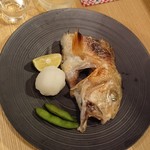 すし酒場 平島 - 白甘鯛炭火焼き