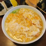 うどんの司 たかと - 天ぷら玉子とじうどん  言わば 普通の天丼が ご飯ではなく うどんになったもの 玉子に出汁が効いて天ぷらにサク食感が残る あり