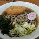 立喰いそば さとう - コロッケそば