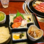 相撲茶屋ちゃんこ 龍ケ浜 - 龍ヶ浜定食