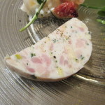 Bekk - 【前菜】（冠地鶏のソーセージ）