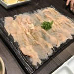 炭火焼肉屋台 たじま屋 - 塩ミノ2人前♫これを食べに来てる！みたいなところがあります(*^ω^*)