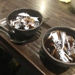 炭火焼肉屋台 たじま屋 - デザートのコーヒーゼリー♫