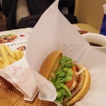 モスバーガー - モス野菜バーガー　Sポテセット