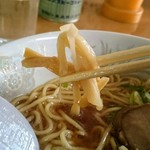 生姜ラーメン みづの - メンマもいけます