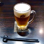 鉄板焼 Ekyu - 生ビール
