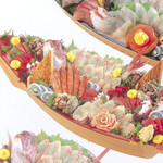 かつら寿司 - 舟盛り