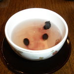 玄蕎麦 野中 - 黒豆茶