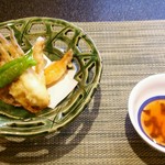 万福 - ワタリガニの天ぷら