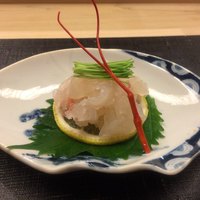 麻布十番 ふくだ - お造り① 伊勢海老