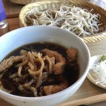 そば舎 あお - 切干大根と油揚げのせいろ