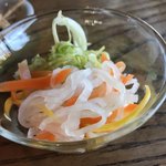 そば舎 あお - お通し