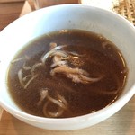 そば舎 あお - 蕎麦湯を入れて