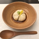 天ぷら小泉 たかの - 菊花豆腐