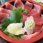 市場食堂 - 生マグロ丼