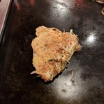 Shitamachi Okonomiyaki Bottara - きのこのお好み焼き。