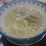 仙臺たんや利久 - テールスープ