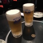 喜多呂 - 生ビールで乾杯♪