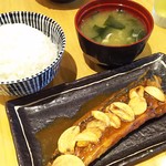 Sushi Hiro - 料理写真:1710_Sushi Hiro Kelapa Gading_Saba Misoni@60,000Rp(サバ味噌煮)+Set＠15,000Rp(ご飯セット)