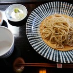 純手打ち十割そば 蕎澤 - 細麺の盛り蕎麦　600円