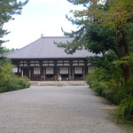 江戸三 - 朝一番の「唐招提寺」