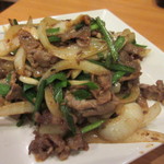 Shinsei Hanten - ラム肉のクミン辛味炒め（孜然羊肉） 980円