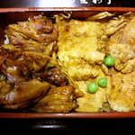 鳥めし(松重)の一番美味しいところをアップで｡｡｡