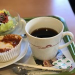 モスバーガー - ドリンクセットのホットコーヒー