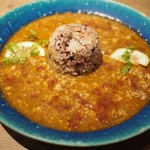 BISTORO ROCCO - 鶏もも粗挽きの和風スープカレー