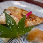 すし処 かね田 - ある日の10,000円コース…のどぐろの塩焼き