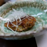 すし処 かね田 - ある日の10,000円コース…牡蠣の味噌焼き