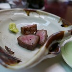 すし処 かね田 - ある日の10,000円コース…前沢牛の炙り焼き