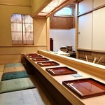 味 ふくしま - 『味ふくしま』さんのカウンター席の様子～♪(*￣∇￣)ﾉ