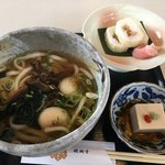 醐山料理 雨月茶屋 - 五大力うどん