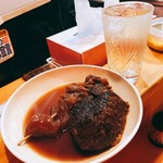 博多のおでん - 『いわしつくね＆すじ』しゃん