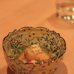 お料理 とみやま - 揚げ里芋のカニあんかけ