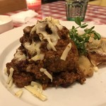 ハンバーグ&カフェ ロータスビー - チリコンカーンハンバーグ