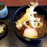 高坂サービスエリア（下り線）レストラン - 天ぷらそば：850円