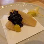 祇園 にし - 海老芋と肉味噌