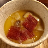 セルサルサーレ - ポルチーニ、生ハムのフラン