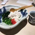 和膳と酒肴 廚 - 白子ポン酢