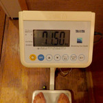 ドーミーイン姫路 - 体重計があると、反射的に乗ってしまうオヤジ。カメラの重さを差し引いてね。