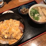 櫻庵 - かつとじ丼セット