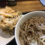 味奈登庵 - かき揚げと蕎麦