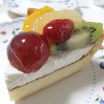 銀座千疋屋 - フルーツチーズケーキ