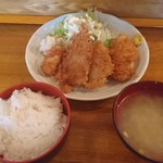 アジフライ定食＠６００